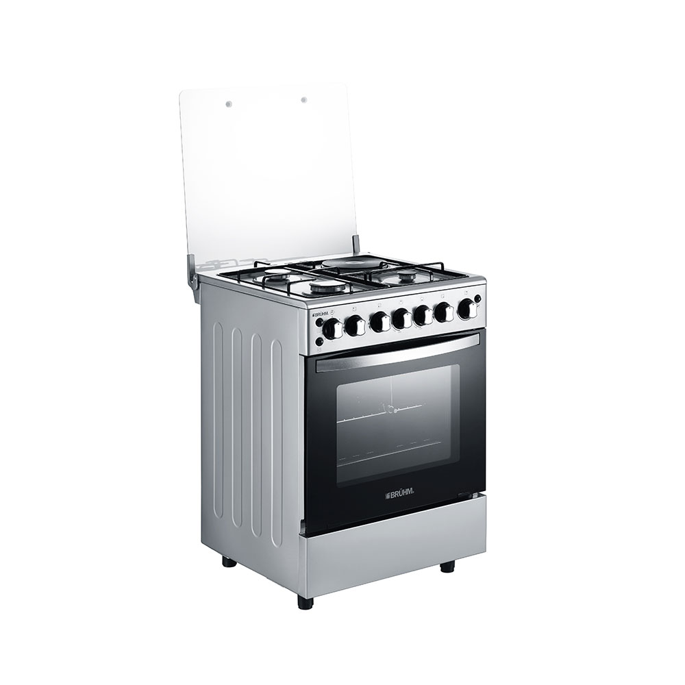 Bruhm 60 x 60 Cooker with 3 Gas Burner (BGC-6631IS – 3)