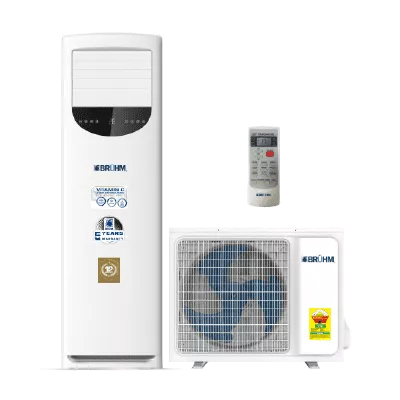 Bruhm 2.5HP Floor Standing R410 Air Conditioner (BAF-24CCFW)