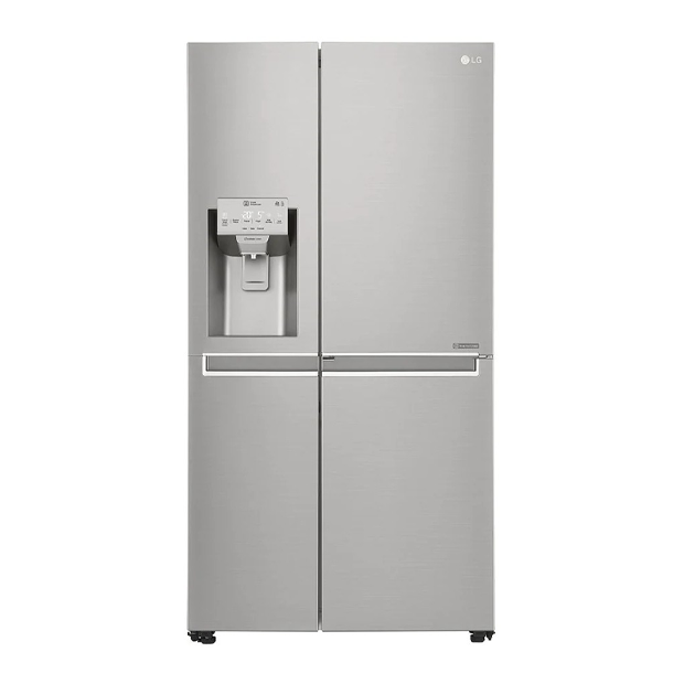 LG 869 Litres Mega Side-By-Side Door-In-Door Refrigerator with Water Dispenser - GC-J337CSAL