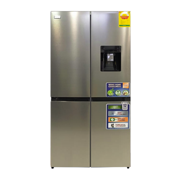 Nasco 522 Litres French Door (4 Doors) Refrigerator - NASFDR-62S